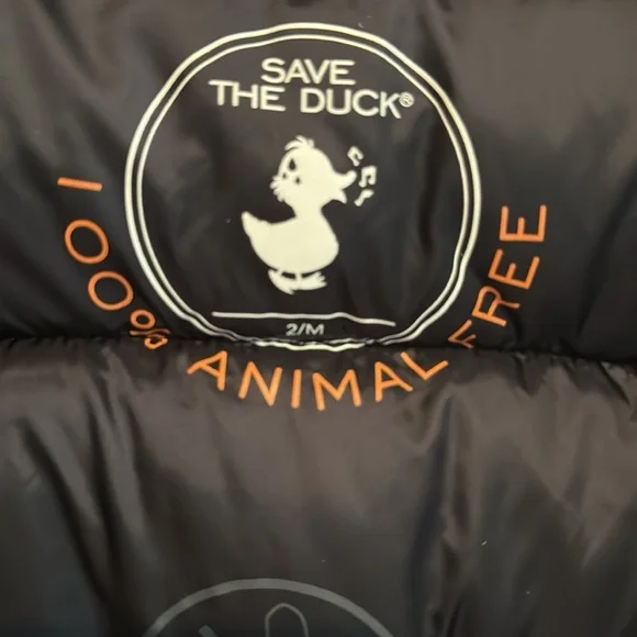 Save The Duck Caroline Water Resistant Coat with Faux Fur Lining - Picture 8 of 8